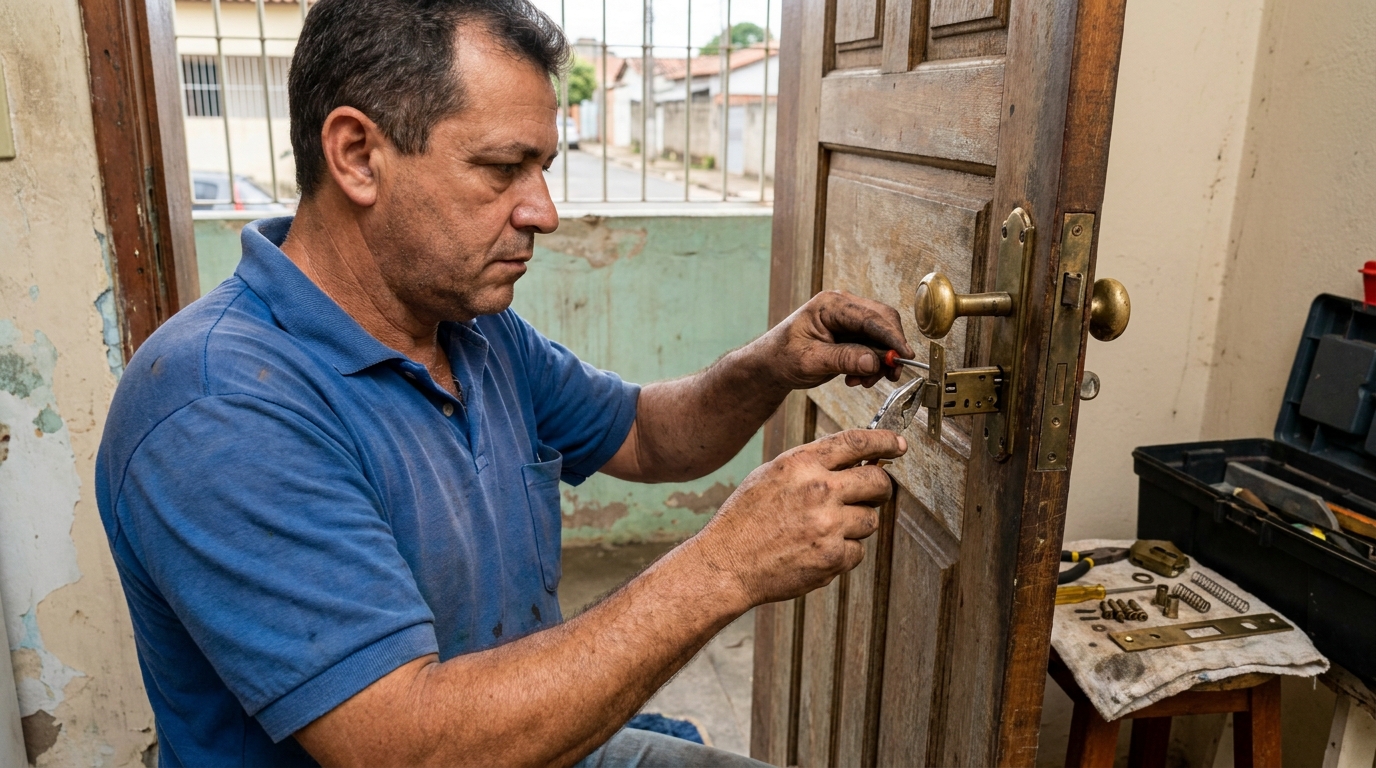 Conserto de Fechadura Residencial perto de mim em Indaiatuba‑SP