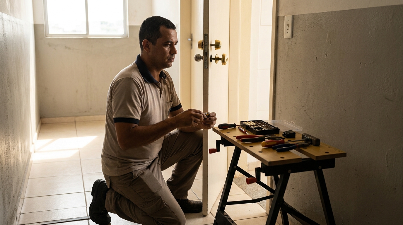 Troca de Segredo Residencial profissional em Indaiatuba‑SP